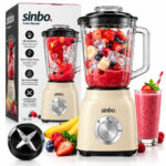 Krem Turbo El Blender Seti Doğrayıcı - Mikser - Blender 600 W 2 Kademe Hız 1.5 lt Cam Hazne Shb-7516