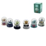Küçük Boy - 6.5 cm Pilli - Işıklı Kar Küresi Cam Hayvan Figürlü - Desen Mix Renkli Herhangi Bir Tanesi Gönderilir