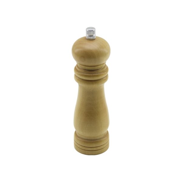Küçük - Çap: 4.5 cm - Uzunluk: 15 cm Ahşap Tuz - Baharat Öğütücü
