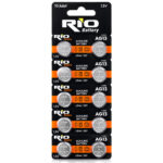 Lr-44/357 Düğme Pil Alkalin 1.5 V 10lu Kart Ag13