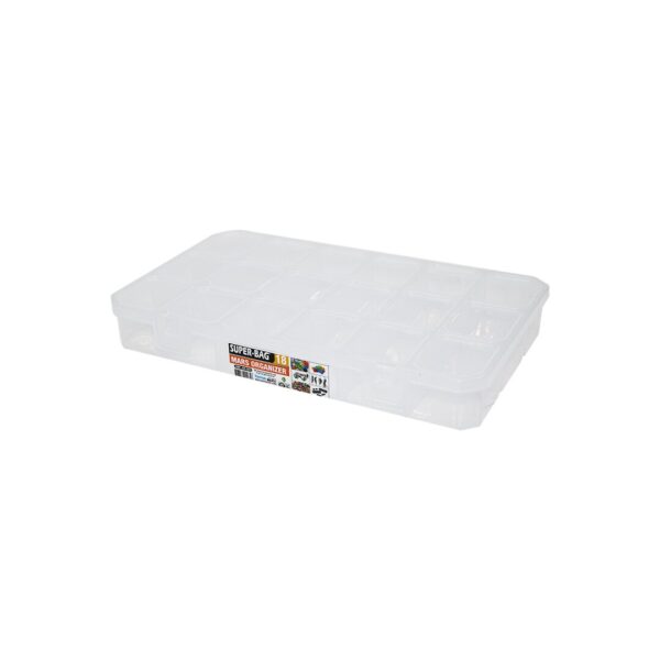 Mars 18 Bölmeli Şeffaf Organizer Box