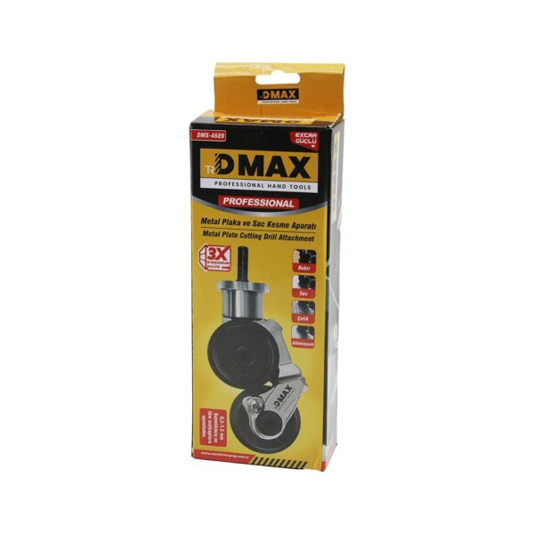 Matkapa Tak Kullan Metal Plaka - Sac Kesme Aparatı 0.2-1.5 mm Kalınlıklara - Tüm Matkaplara Uyumlu