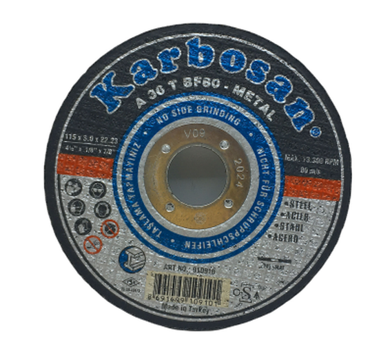 Metal Kesici Disk 115mmx3.0x22