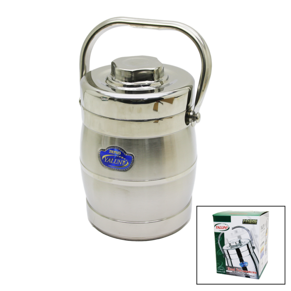 Metal Kova 3lü Sefer Tası Saklama Kabı 1.6 lt