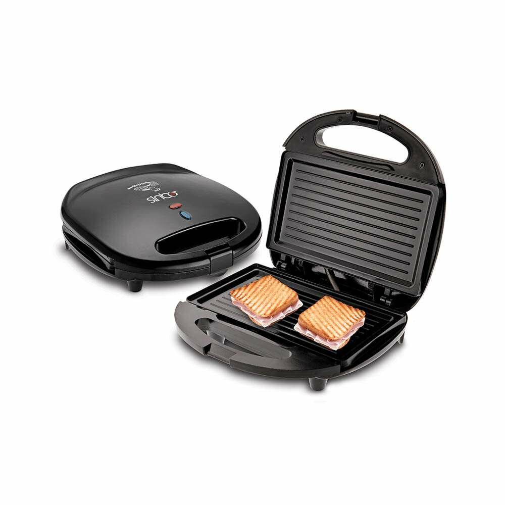 Mini Granit Elektrikli Tost Makinesi 2 Tost Yapışmaz Yüzey 750 W Ssm-2513