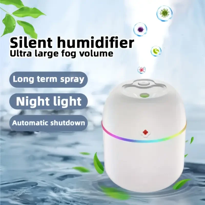 Mini Hava Nemlendirici 3in1 H2O Humidifier220ml