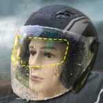 Motosiklet Kaskı İçin Yağmur Kaydırıcı Film