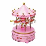 Music Box Carousel Müzikli Atlı Karınca