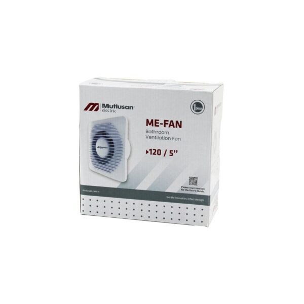 Mutlusan-001 211 000 120 00 00 Me-Fan 120/5" Banyo Tuvalet Havalandırma Aspiratörü 15 W 1900rpm 120m3/H