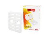 Nisaluce Eamp-096/B 30 W - E27flower Katlanır- 4b Şekil16x21cmbeyaz LED Lamba Ampul 2700lümen- 6500k