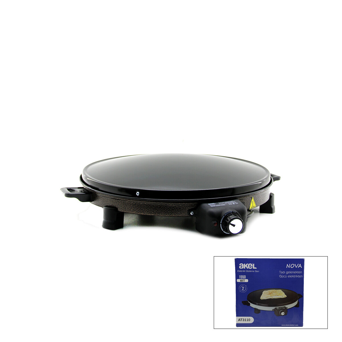 Nova Gözleme Sacı Termostatlı 1550 W 48x48x14cm At3110