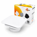 Plastik Aspiratör 150 Beyaz Banyo Tuvalet Havalandırma Aspiratörü 20 W 2800rpm 320m3/H Ebt-150sb