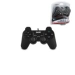 Ps3 Siyah Oyun Kolu Analog Titreşimli USB Kablo 15 Tuş - 2 Analog - 8 Yön Tetikleyici 1.8 m Kablo