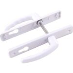 PVC Beyaz Yale Kapı Kolu Balkon
