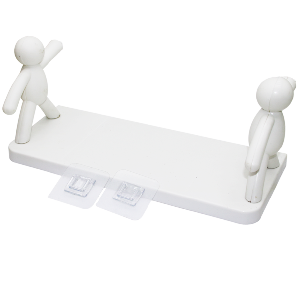 Rambo Manken Tutacaklı Plastik Etejer Yapışkanlı Büyük - 13.5x33cm