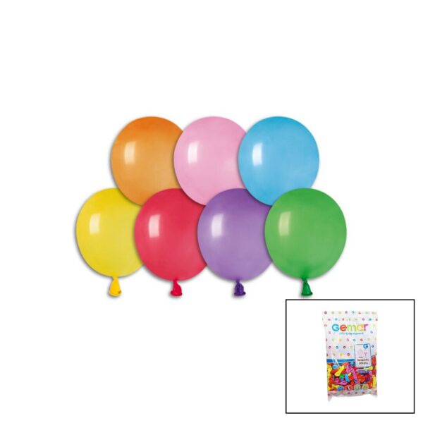Renkli Su Balon 3 İnç - 8 cm - 500pcs