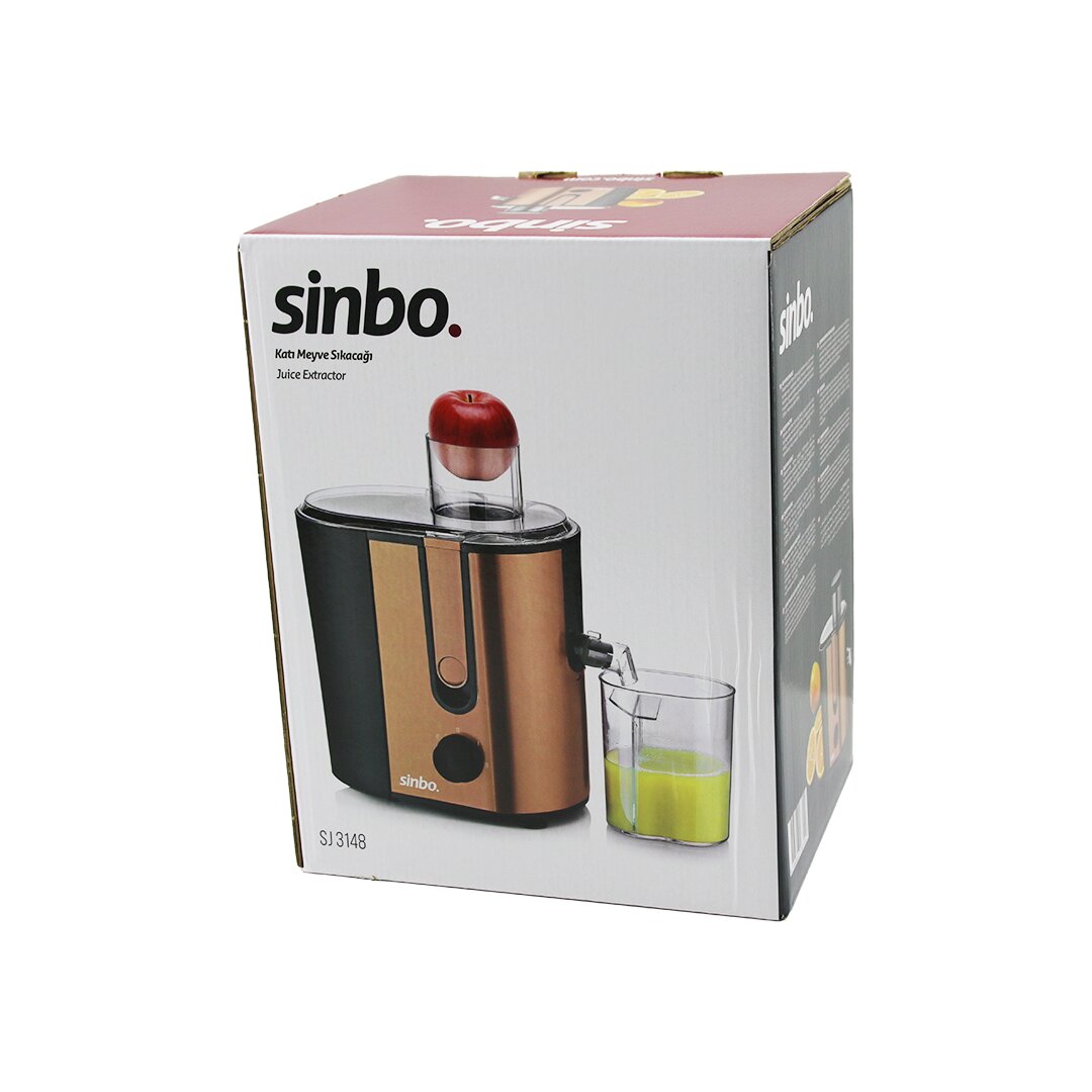 Rose Gold Elektrikli Katı Meyve Sıkacak 600 W Hazne Posa: 1250 ml - M.suyu: 450 ml Çelik Filtre 65 mm Besleme Tüpü Sj-3148