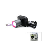 Şarjlı 50 W Kafa Lambası Fener 1 LED USB - Type-C Dijital Kademe Işık Ayarı - Flaşör