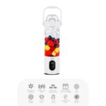 Şarjlı Taşınabilir Smoothie Blender 700mlbuz Kırma - Çelik Bıçak Manyetik Şarj 150 W 4500 mAh Shb-7504