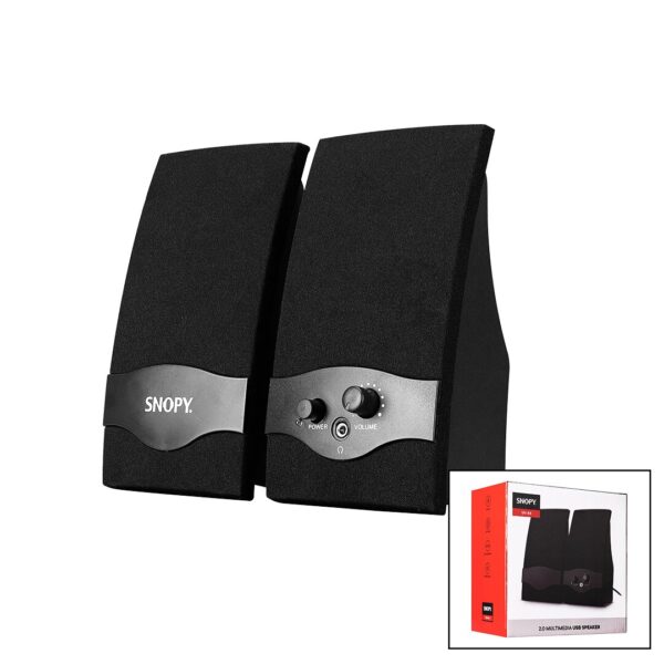 Snopy Sn-84 USB 2.0 Multimedya 1+1 Hoparlör Speakaer Set 4 W