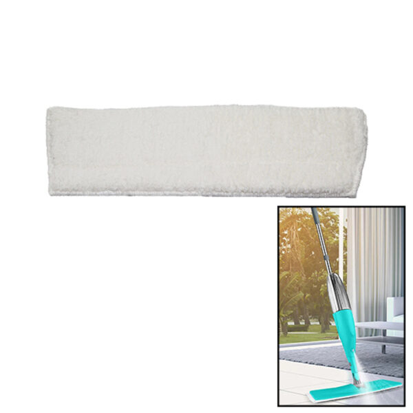 Sprey Mop Beyaz Yedek Paspası 12x35cm