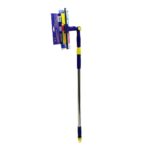 Star Q 2 Başlı - Camsil Çekpas - M.fiber Mop - 24.5 cm 360 Derece Başlık Camsil - Mop Uzayan Metal - Pls.sap - 85-133 cm