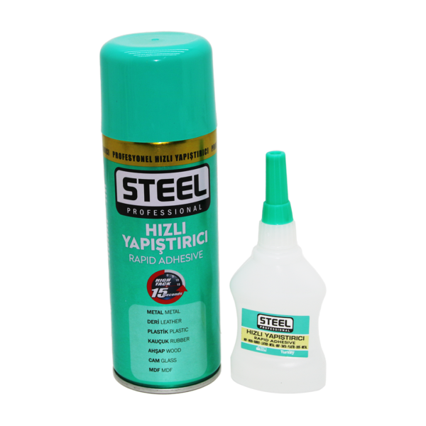 Steel 400ml+60gr Büyük Hızlı Yapıştırıcı