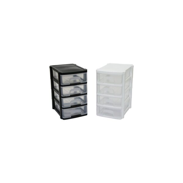 Tonton - Mini Çekmece 4 Katlı 10.3x13.9x16.6cm