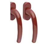 Tool 2 Parça Kahverengi PVC Pencere Kolu
