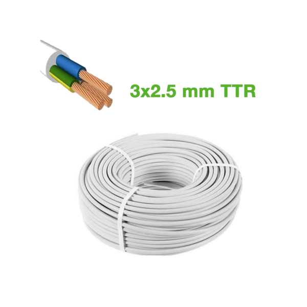 Ttr 3x2.5mm Kablo 100 m Cca Kablo