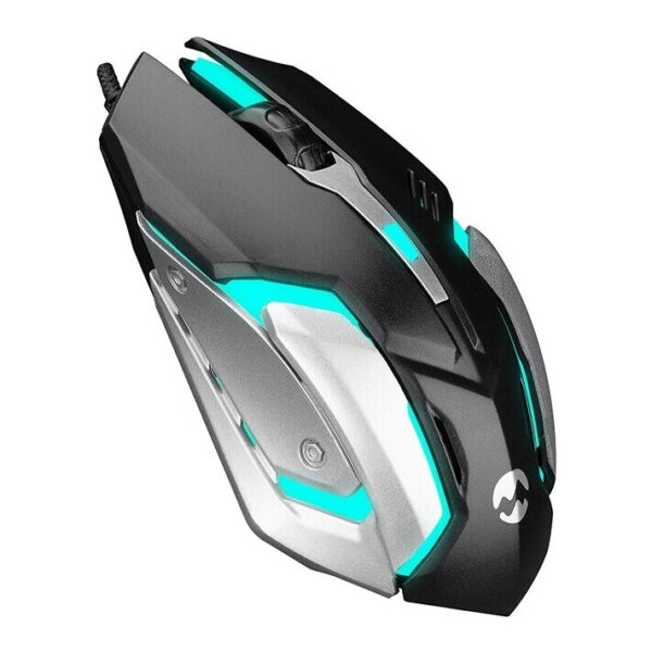 USB Kablolu - Oyuncu Mouse - Fare RGB Işıklı 3D - 1200dpı Mouse 1.5 m Kablo